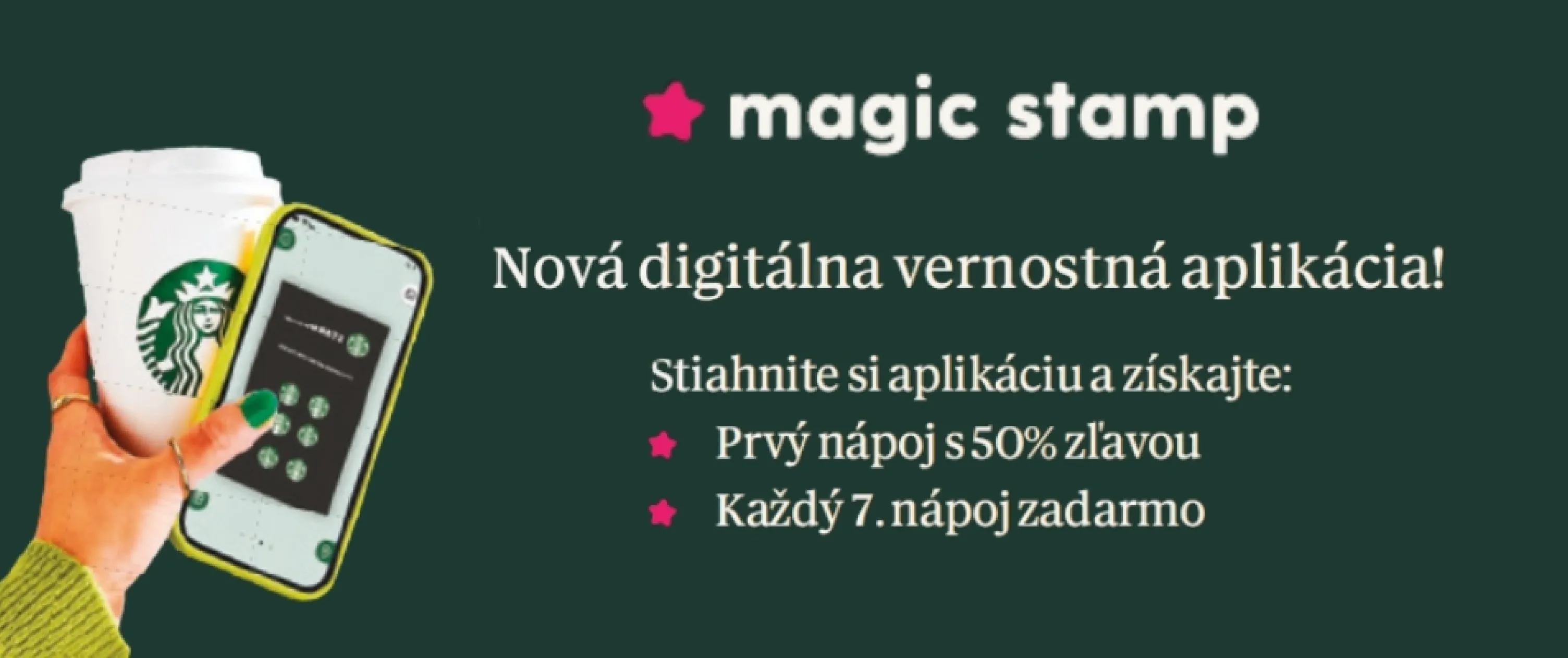 Vernostný program Magic Stamp | Starbucks