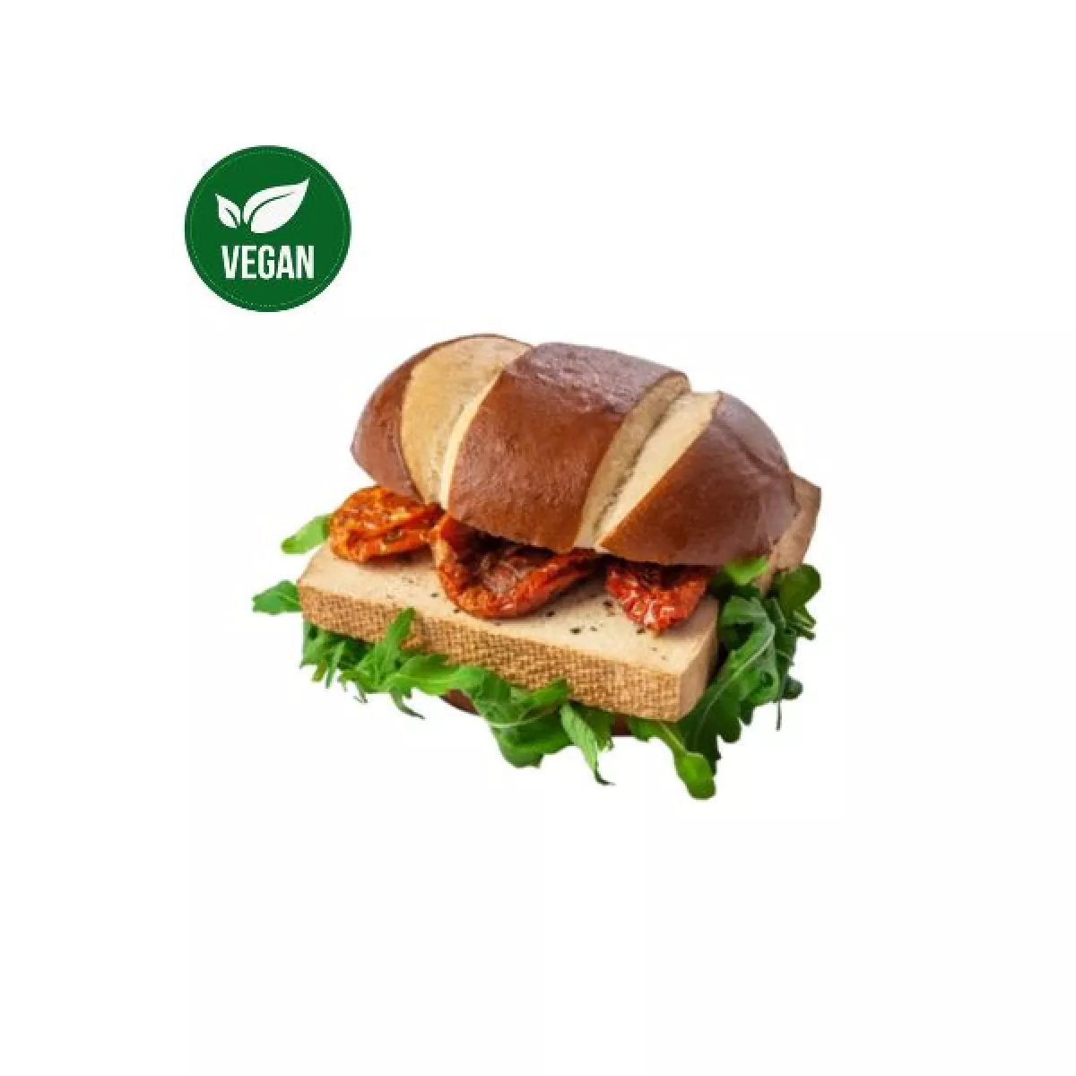 Veggie Tofu &amp; Tomato Sandwich