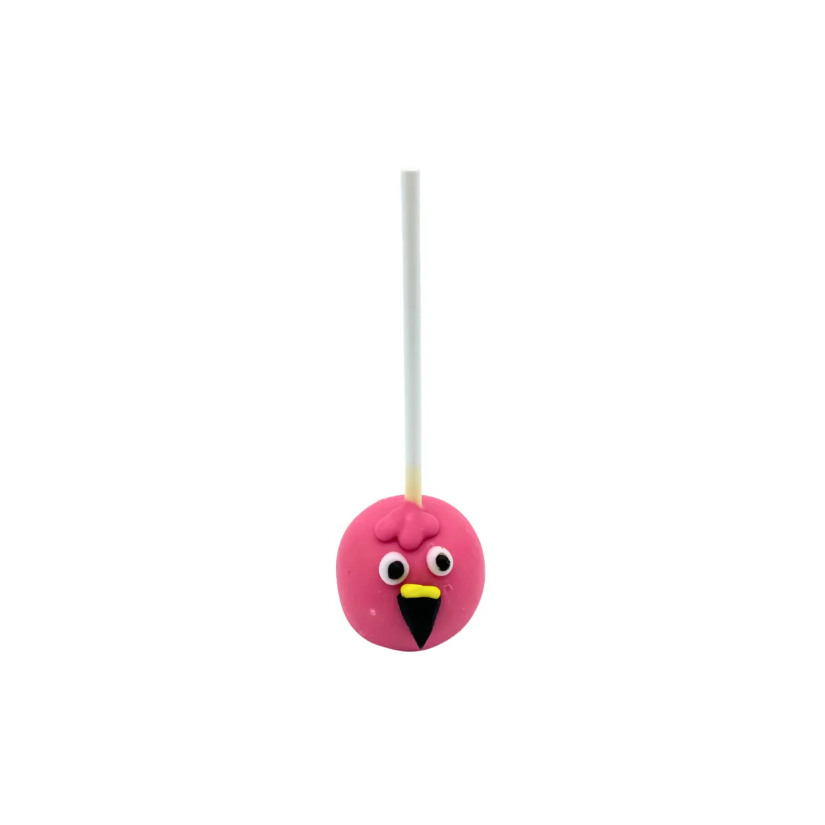 růžový cake pop