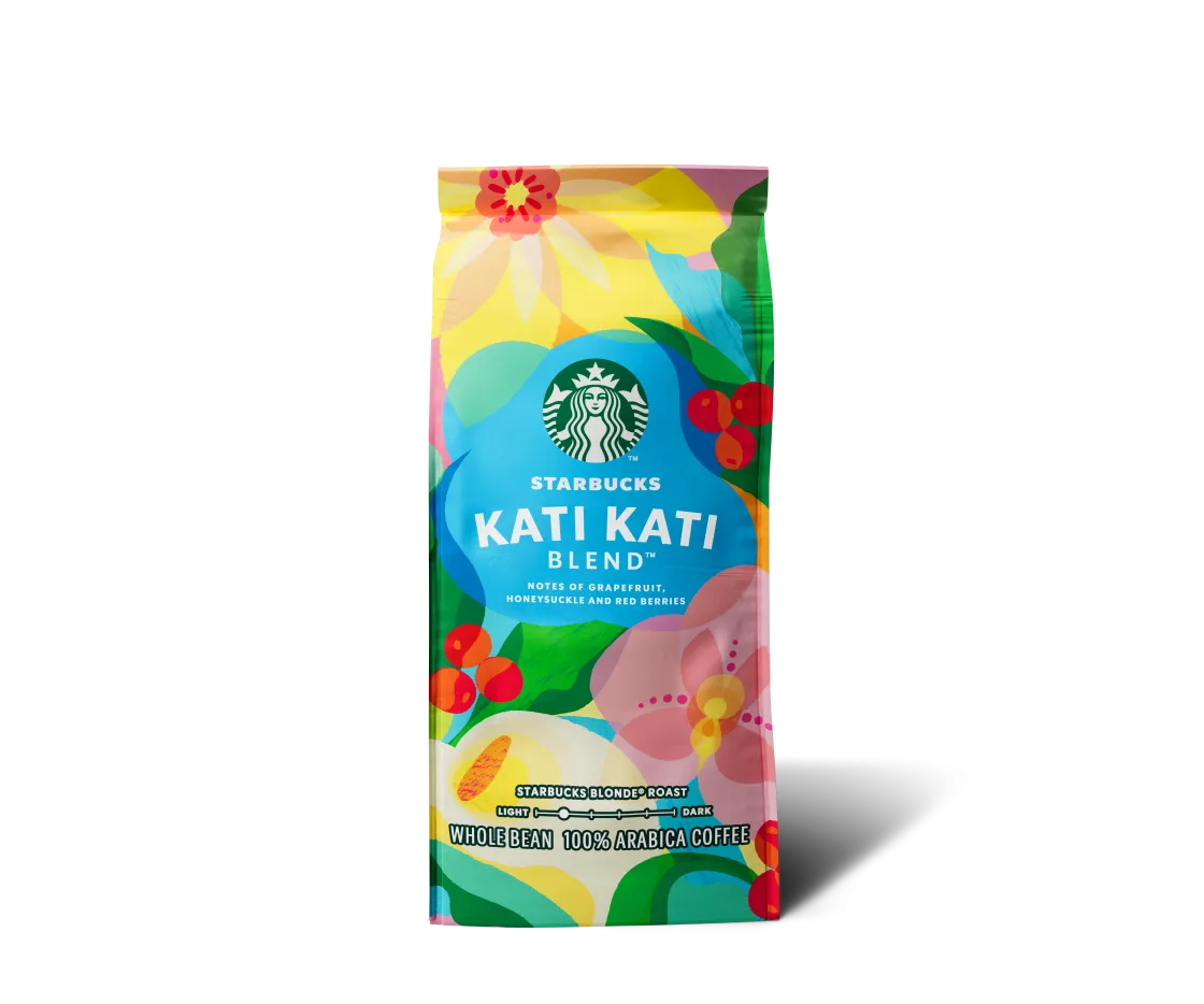 farebný balík kávy kati kati blend